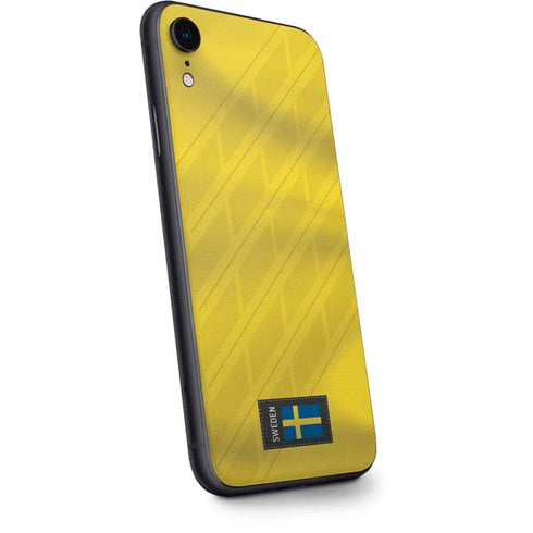 Sweden Soccer Flag iPhone XR Skin